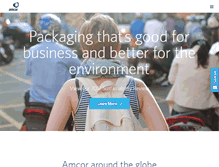 Tablet Screenshot of amcor.com